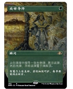 呆呆龙卡牌 万智牌 多明重制 简中/英文 扩画 处世导师