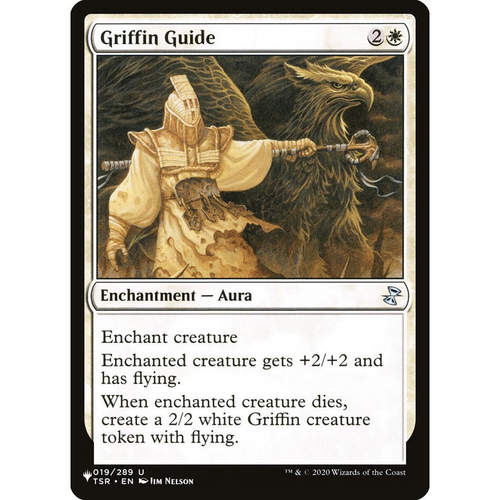 万智牌 TSR 19 griffin guide 狮鹫引领 the list