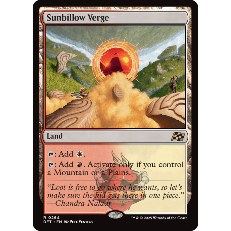万智牌 阳坪边陲 Sunbillow Verge 英文 平/闪/异画 乙太漂移