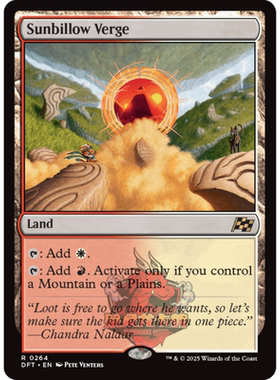 万智牌 阳坪边陲 Sunbillow Verge 英文 平/闪/异画 乙太漂移