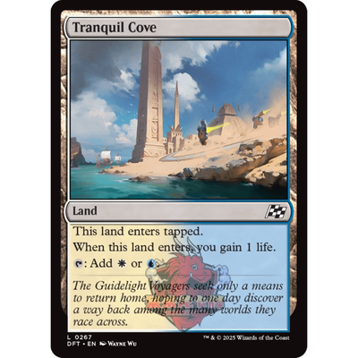 万智牌 静谧海湾 Tranquil Cove 英文 平/闪/异画 乙太漂移 地 铁