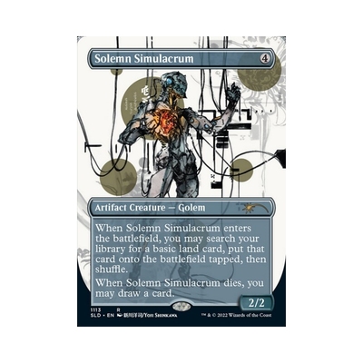 呆呆龙卡牌 万智牌 黯色幻影 异画 日文/英文 平/闪 Secret Lair