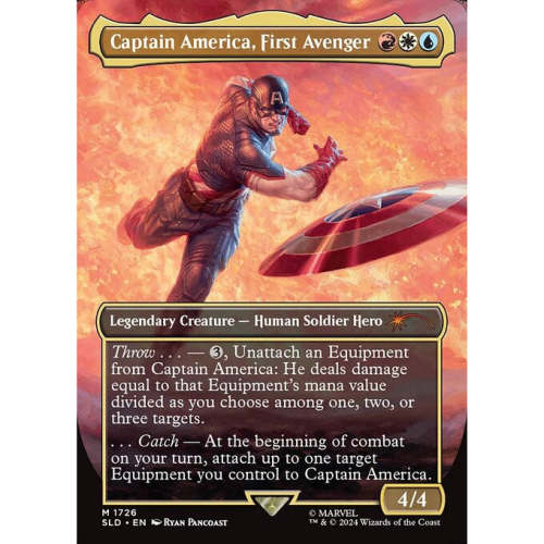 万智牌 复仇者先锋美国队长 Captain America, First Avenger