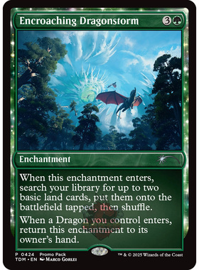 侵地龙袭暴 Encroaching Dragonstorm 平/闪 龙岚录 PROMO PACK