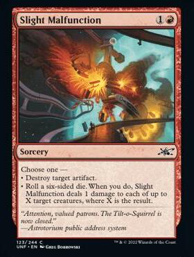 呆呆龙 万智牌 英文 闪 鸡飞4 Slight Malfunction