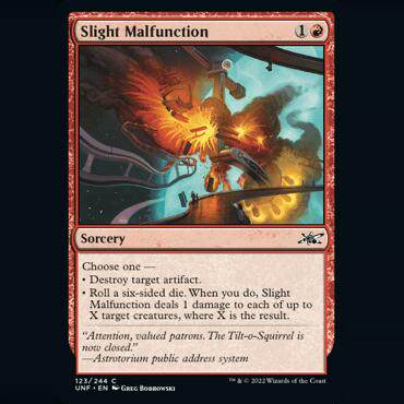 呆呆龙 万智牌 英文 闪 鸡飞4 Slight Malfunction