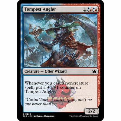 呆呆龙 万智牌 风暴钓客 Tempest Angler 235 平/闪