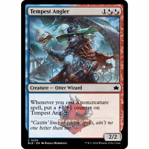呆呆龙 万智牌 风暴钓客 Tempest Angler 235 平/闪