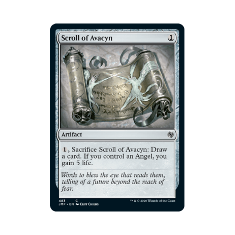 呆呆龙卡牌 万智牌 艾维欣的卷轴 英文 JUMPSTART 神器