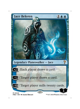 呆呆龙卡牌 万智牌 杰斯贝连 神秘补充包 英文 平 MB2 蓝色 秘稀