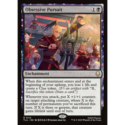 万智牌 Obsessive Pursuit 偏执追击 TLA 异画 平/闪