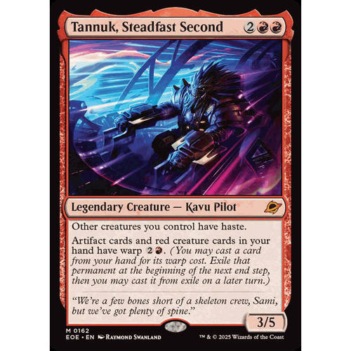 呆 坚定副官塔努科 Tannuk, Steadfast Second 平/闪/异画 EOE