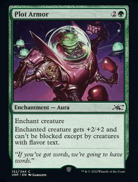 万智牌 英文 鸡飞4 UNF 平/闪/银河 Plot Armor