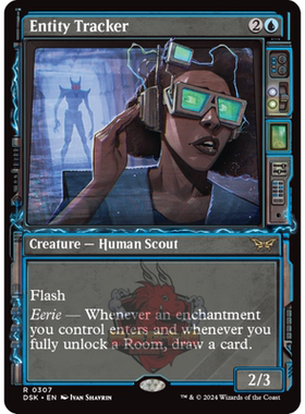 万智牌 Entity Tracker 怪体追踪人 鬼屋惊魂 异画 平/闪
