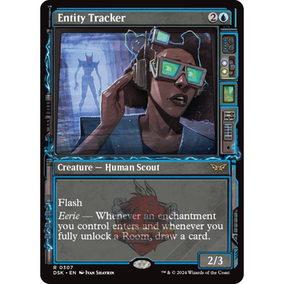 万智牌 Entity Tracker 怪体追踪人 鬼屋惊魂 异画 平/闪