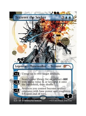 呆呆龙 万智牌 致知者泰兹瑞 平/闪 secret Lair SL 蓝色