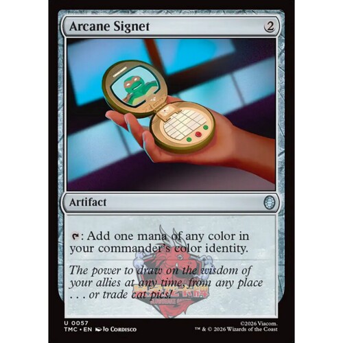 万智牌 TMC 忍者神龟 Arcane Signet 秘法印记 平/闪