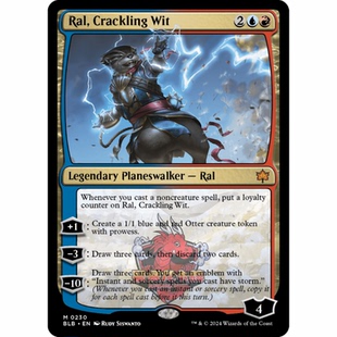 呆呆龙 万智牌 震天急智拉尔 Ral, Crackling Wit 230 平/闪