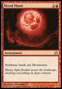 MM1 呆呆龙卡牌 摩登大师 万智牌 英文 腥红之月