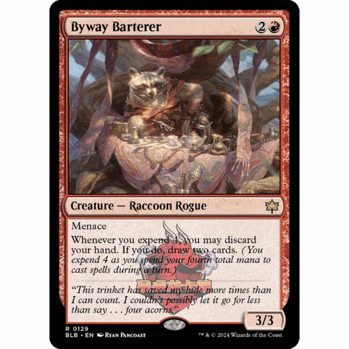 呆呆龙 万智牌 旁道贩商 Byway Barterer 0129 平/闪