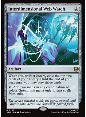 万智牌 Interdimensional Web Watch维度之网手表 平/闪/扩画 SPM