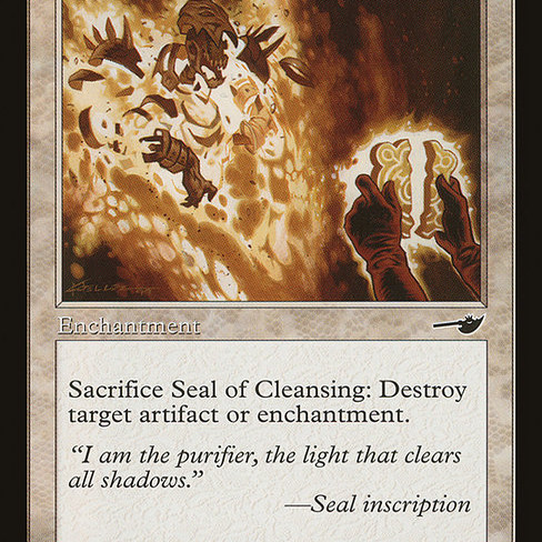 呆呆龙卡牌 万智牌 净化之缄印 英文/繁中 宿敌