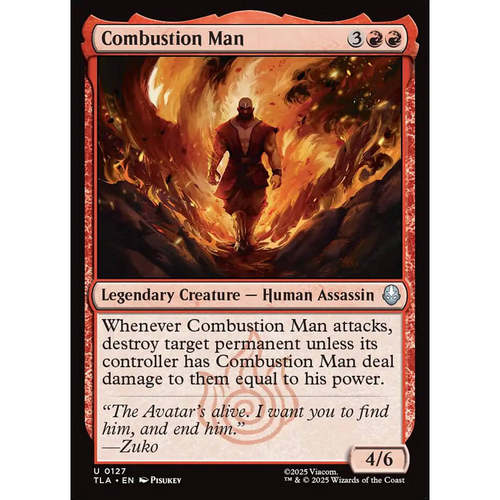万智牌 combustion man 爆焰男 TLA 平/闪