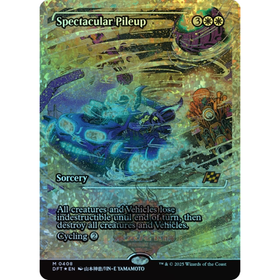 闪 触目连撞 spectacular pileup 破碎闪 二次元 英文 乙太漂移