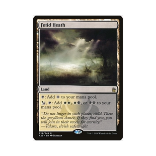 呆呆龙卡牌 万智牌 恶臭荒原 简中 大师25 A25