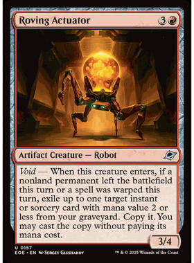 呆呆龙 万智牌 自走促动械 Roving Actuator 平/闪 虚空边域 EOE