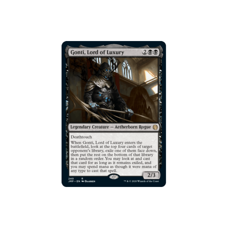 呆呆龙卡牌 万智牌 奢华领主贡提 英文 JUMPSTART 黑色