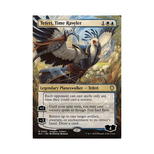 呆呆龙 万智牌 理时泰菲力 英文 斑隆洛指挥官 异画 平/闪