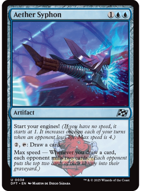 万智牌 乙太吸取阀 Aether Syphon 英文 平/闪/异画 乙太漂移