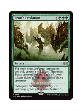 万智牌 伊祖黎的猎捕 Ezuri's Predation 暮悲邸:鬼屋惊魂 指挥官