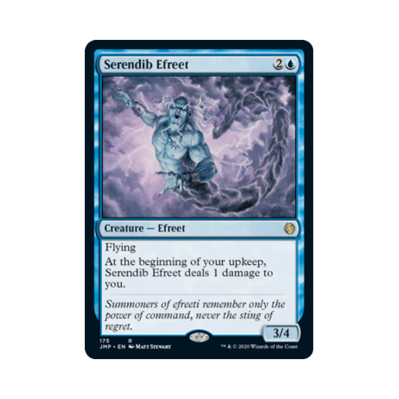 呆呆龙卡牌 万智牌 细兰魔神 英文 JUMPSTART 蓝色