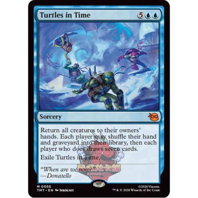 万智牌 TMT 忍者神龟 Turtles in Time 时空神龟 扩画 平/闪