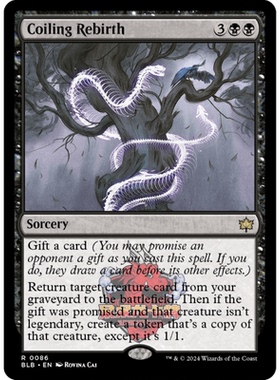 呆呆龙 万智牌 盘卷重生 Coiling Rebirth 0086 平/闪