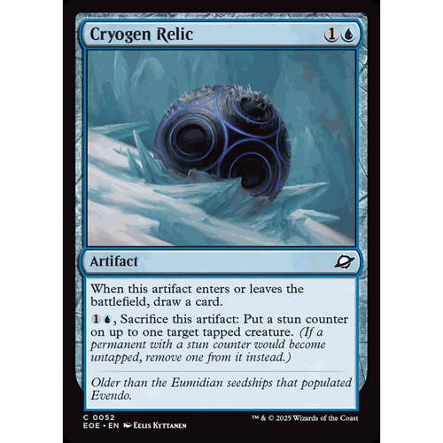 呆呆龙 万智牌 冰封遗宝 Cryogen Relic 平/闪 虚空边域 EOE