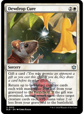 呆呆龙 万智牌 露珠疗伤 Dewdrop Cure 0010 平/闪