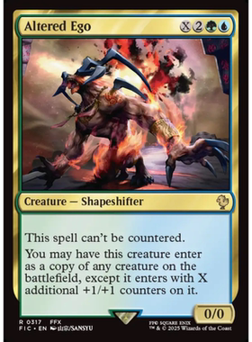 呆呆龙 万智牌 另我离影 Altered Ego 平/闪/扩画 最终幻想