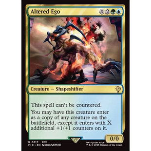 呆呆龙 万智牌 另我离影 Altered Ego 平/闪/扩画 最终幻想