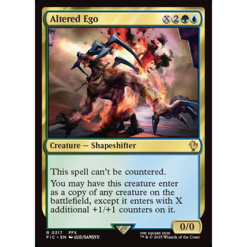 呆呆龙 万智牌 另我离影 Altered Ego 平/闪/扩画 最终幻想