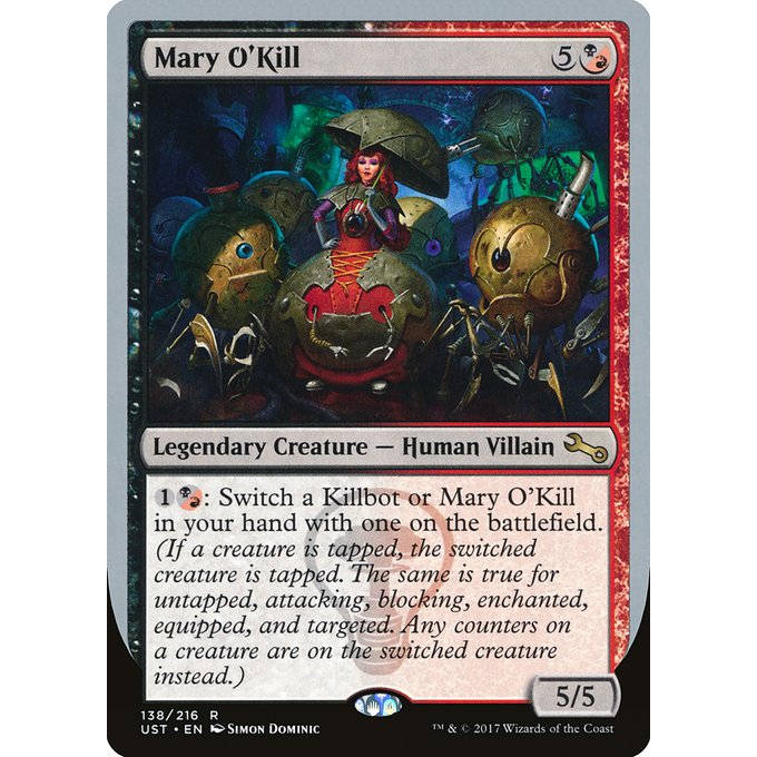 呆呆龙卡牌 万智牌 Mary O'Kill 平 英文 鸡飞3