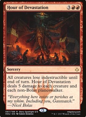 万智牌 Hour of Devastation 简中/英文/日文 平/闪 幻灭时刻