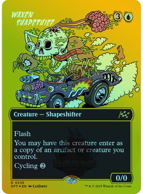 闪 蜡仿窃形贼 Waxen Shapethief 异画 英文 冠军闪 乙太漂移