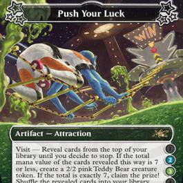 呆呆龙 万智牌 英文 鸡飞4 平/闪 Push Your Luck