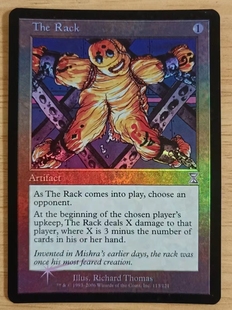 呆呆龙卡牌 万智牌 时间漩涡 闪 英文 拷问台 紫 SP