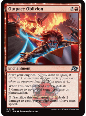 万智牌 远抛身后 Outpace Oblivion 英文 平/闪/异画 乙太漂移