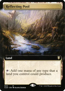 呆呆龙卡牌 万智牌 争战博德之门 英文 扩画 闪 映景明湖