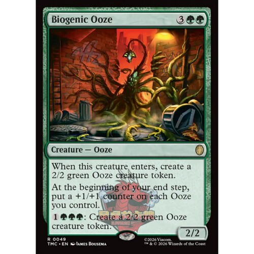 万智牌 TMC 忍者神龟指挥官 Biogenic Ooze 生源流浆